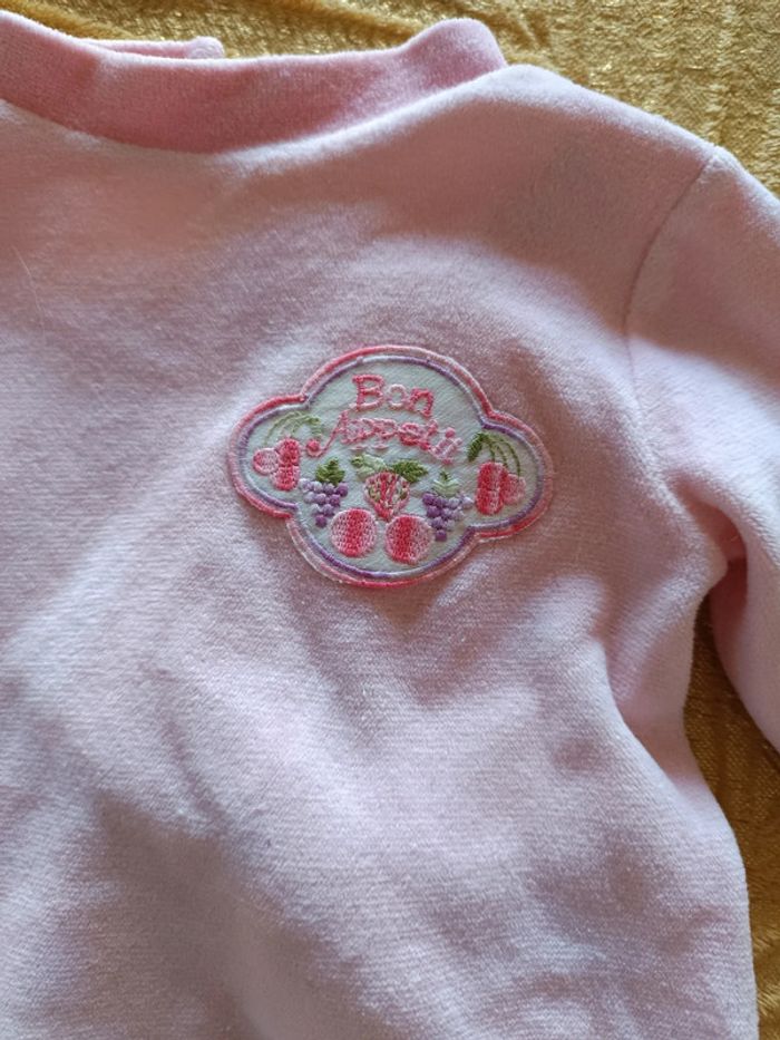 Grenouillère velours - photo numéro 2