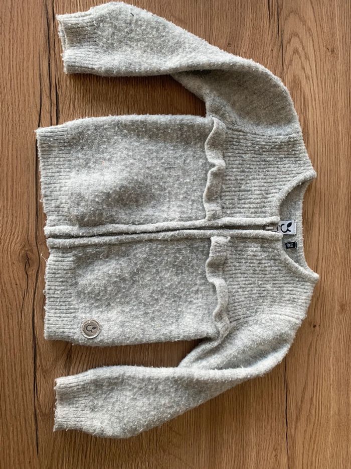 Gilet fille 3 pommes - photo numéro 4
