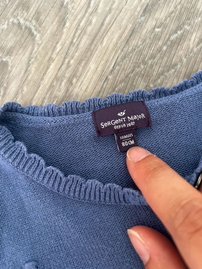 Gilet 18 mois Sergent Major - photo numéro 3