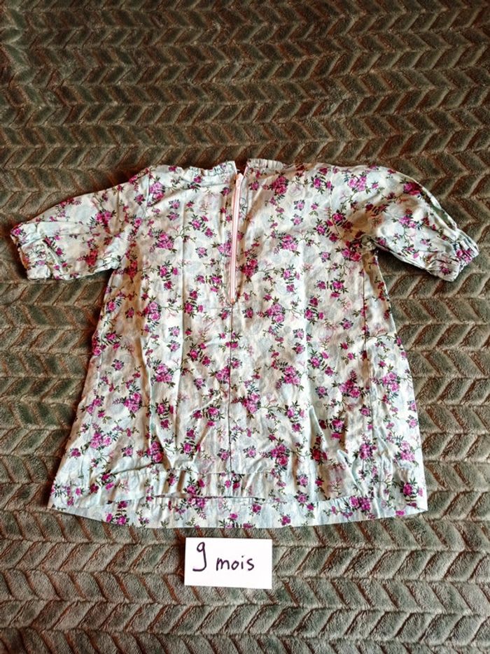 Tunique fleurie 9 mois - photo numéro 2