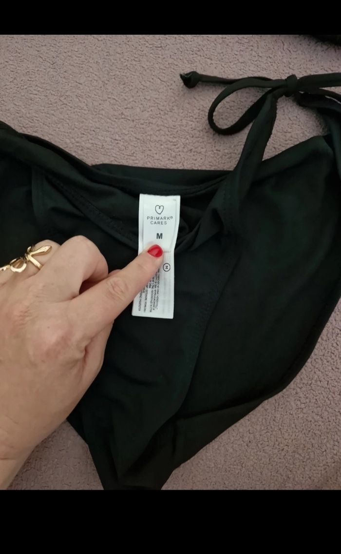 Maillot de bain 2 pièces noir