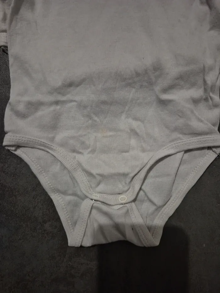 Lot de bodies manches longues fille 12 mois - photo numéro 15