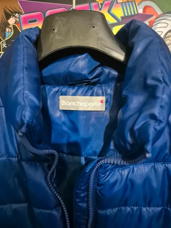 Doudoune fine bleu marine - photo numéro 2