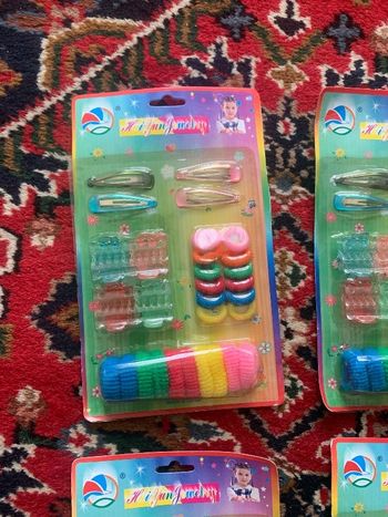 Lot de 5 paquets accessoires cheveux