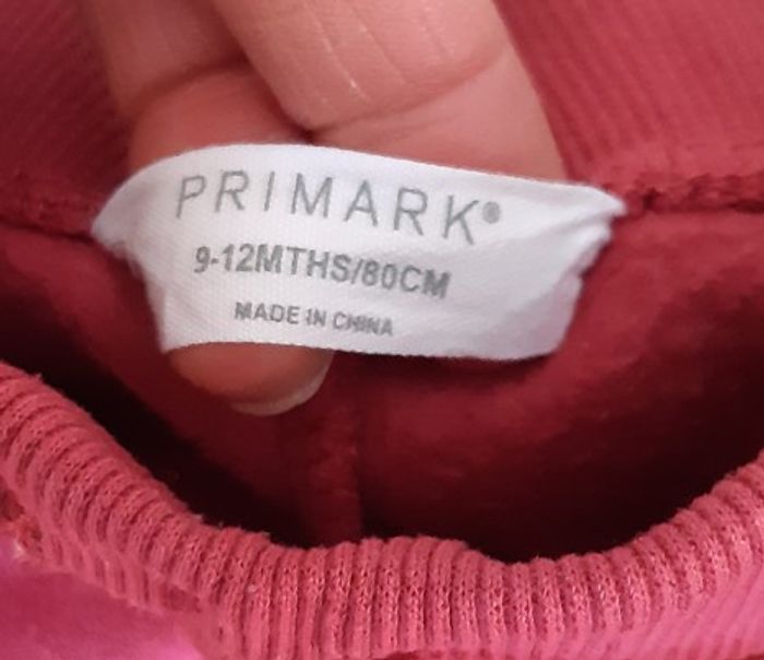 Lot de 2 Joggings Primark 9 - 12 mois, unisexes - photo numéro 2