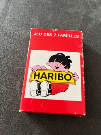 Jeu de 7 familles haribo 
