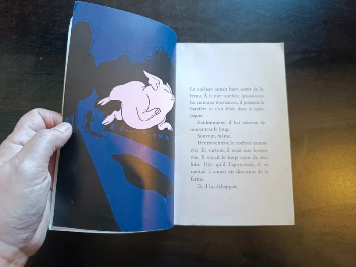 Livre L'INVITATION FAITE AU LOUP - Christian Oster - photo numéro 3