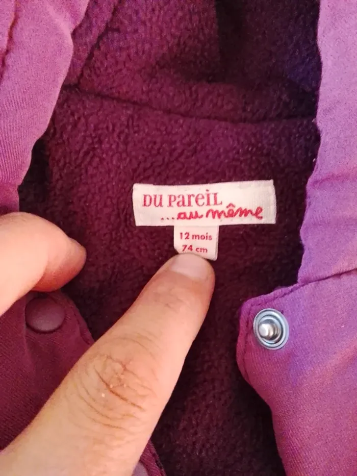 Combinaison pilote 12 mois - photo numéro 8