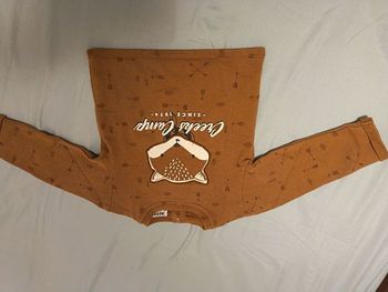 Pull hiver Creeks marron renard 24 mois