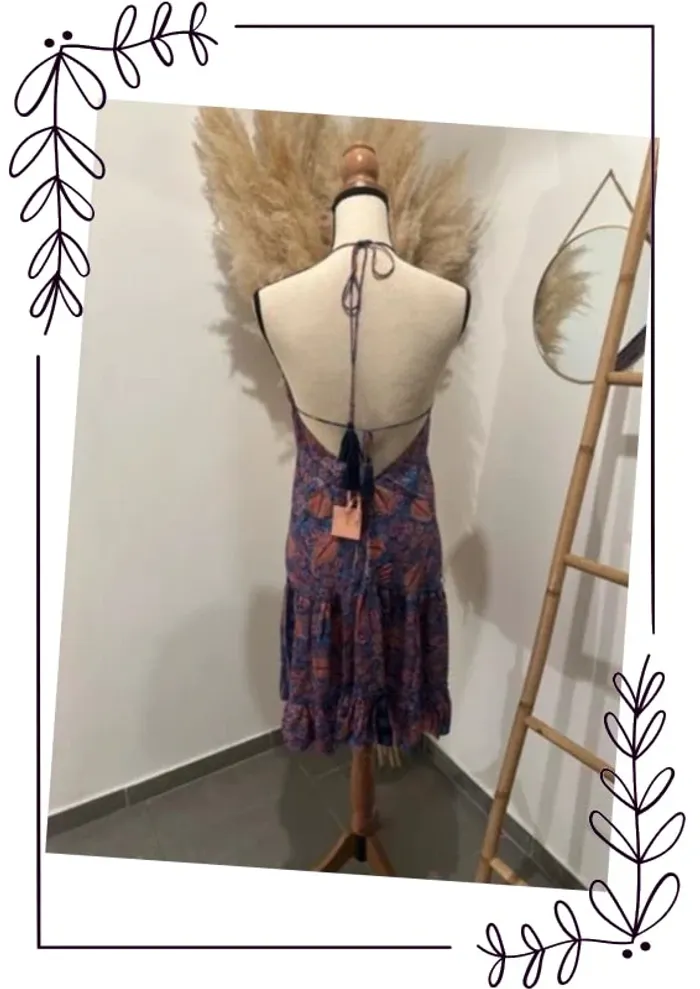 Robe d’été fluide dos nu neuve - photo numéro 5