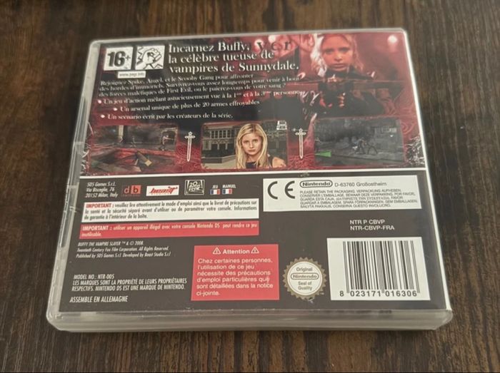Jeu Buffy contre les vampires Nintendo DS - photo numéro 2