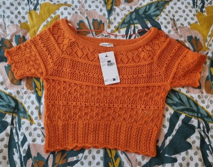 Crop top en mailles - photo numéro 5