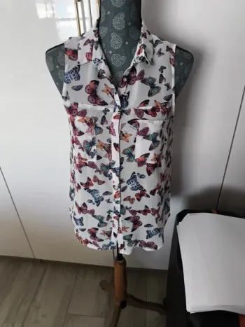 Blouse papillon