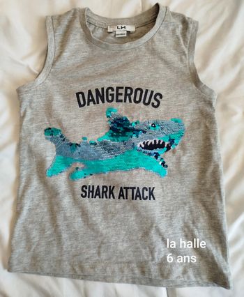 Débardeur la halle 6 ans