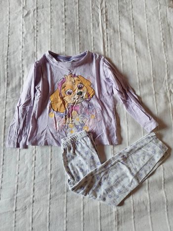 pyjama deux pièces Pat patrouille 4 ans
