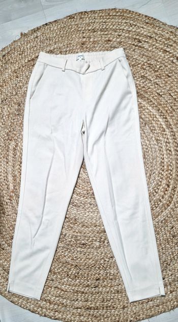Pantalon blanc crème Object