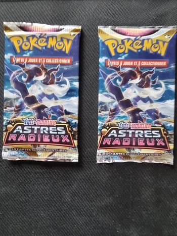 2 boosters Astres Radieux