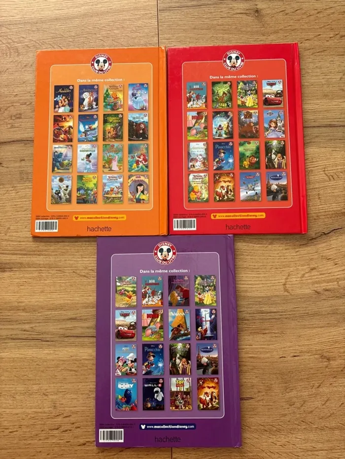 Lot 3 livres Disney - photo numéro 2