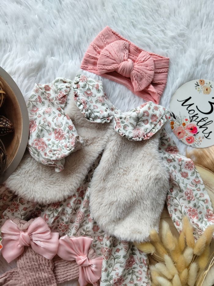 Ensemble complet 5 pièces C&A fille 3 mois 🎀 - photo numéro 7