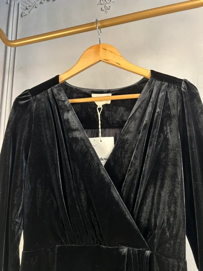 Robe velours Noir Artlove 36 neuve - photo numéro 4