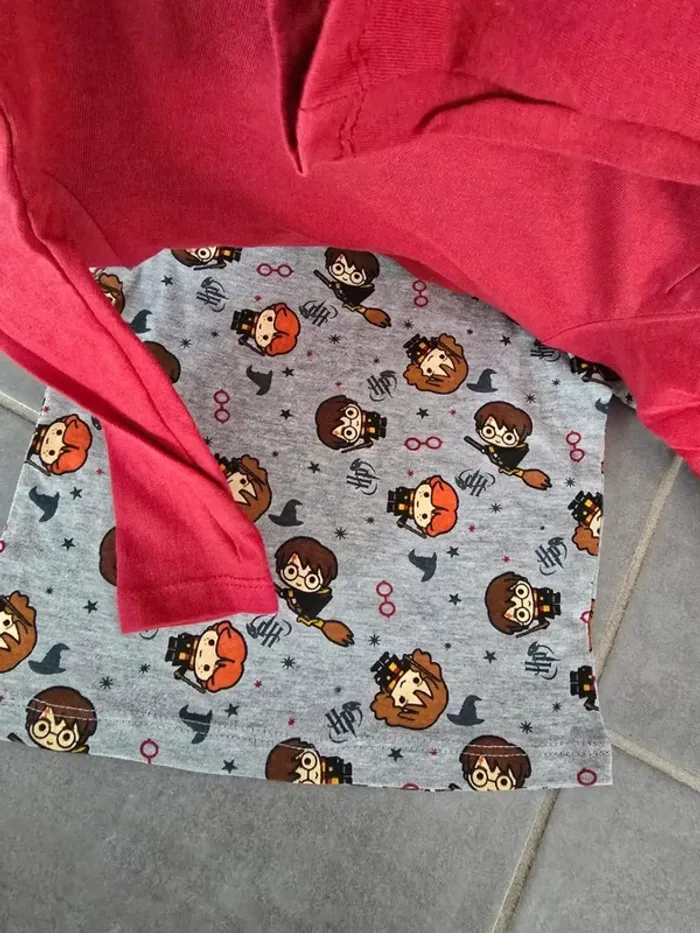 Lot de 2 tee shirts manches longues Harry potter - photo numéro 3