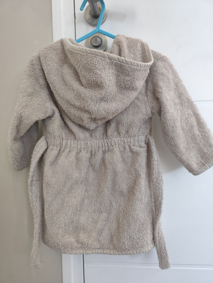 Peignoir éponge bébé Vertbaudet 12-18 mois - photo numéro 2