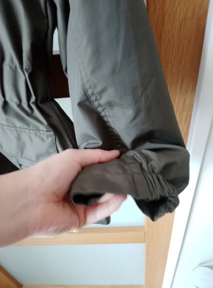 Manteau Veste longue doublée à capuche - Fille 10 ans - photo numéro 7