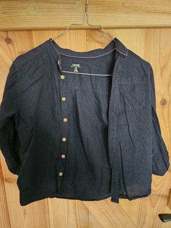 Chemise en lin 10 ans garçon comme neuve