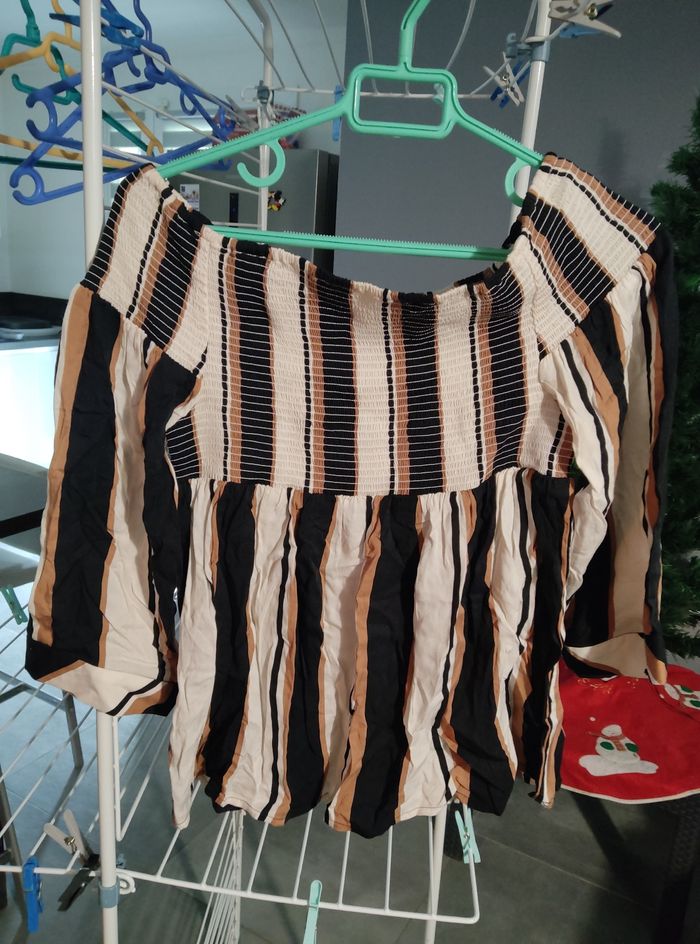 T-shirt épaules dénudées taille unique