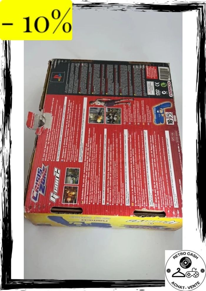 Jeu Sony Playstation 2 PS2 Pack Crisis Zone + G-Con 2 - photo numéro 4