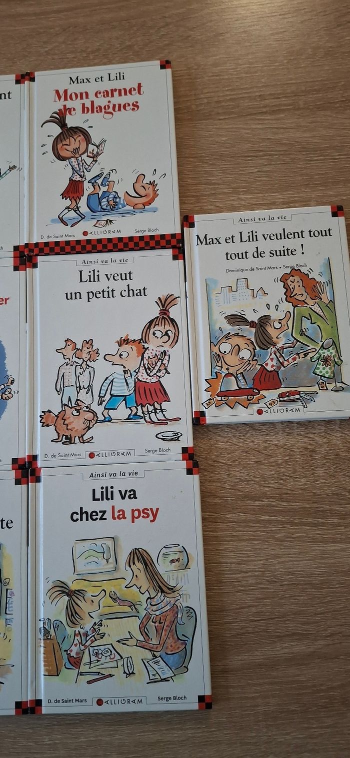 Lot 10 livres Max et Lili – Éditions Calligram – Très bon état 📚 - photo numéro 4