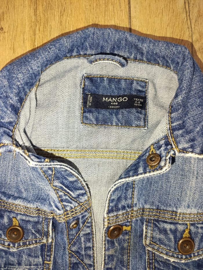 Blouson en jean fille 4,5 ans - photo numéro 3