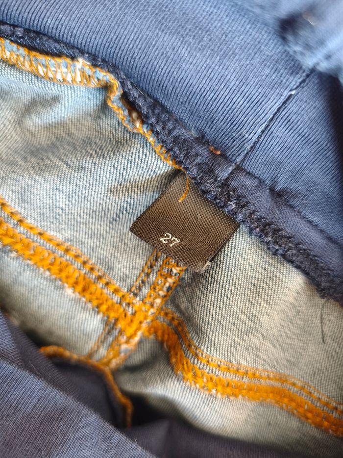Jupe en jeans grossesse - photo numéro 4