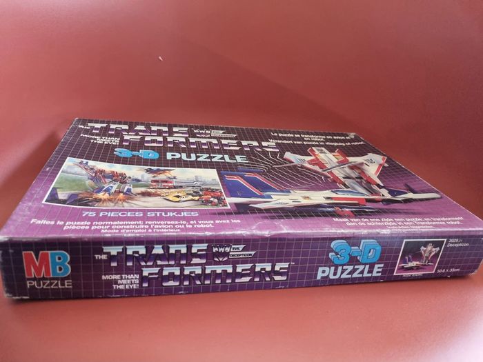 boite vide Transformers Decepticons 3d-puzzle 1985 - photo numéro 8