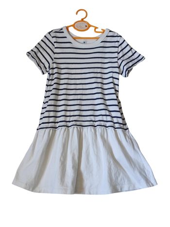 Robe marinière 7-8ans