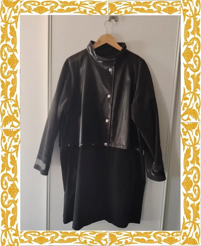 Long manteau imperméable ET dieu créa la femme T44