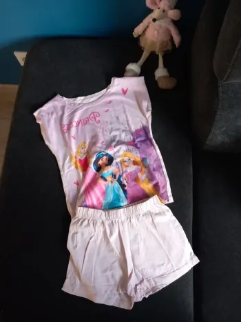 Pyjama short Disney princess 4_5ans