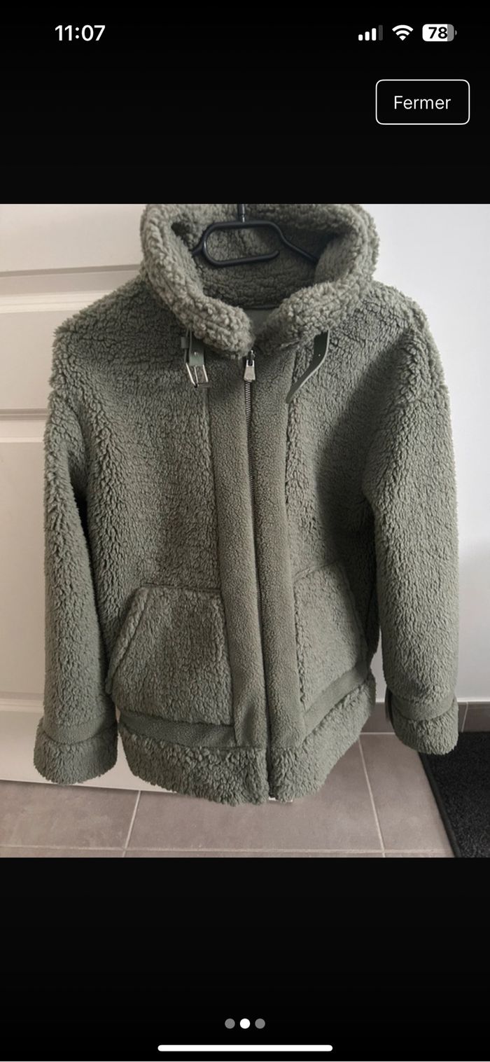 Veste polaire réversible