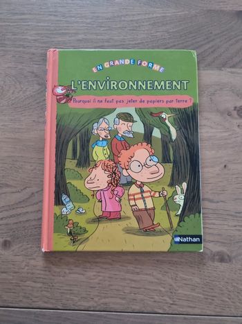 Livre sur l'environnement