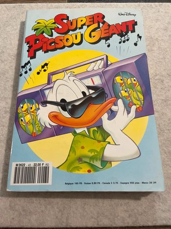 Super Picsou Géant Tome 43 - Août 1991