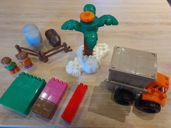 Lot zoo abrick ecoiffier