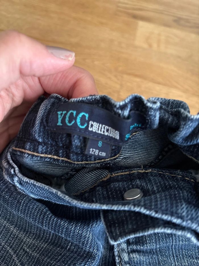 Lot de 2 shorts en jean garçon 8 ans - photo numéro 3