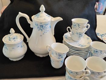 Service à thé Jammet Seignolles Limoges France 