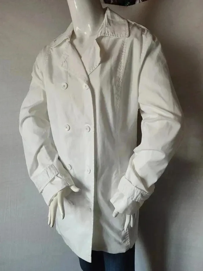 Trench blanc - photo numéro 2
