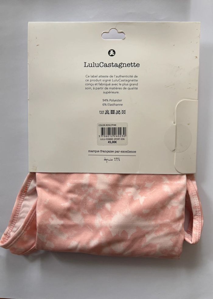 Débardeur de sport rose Lulu castagnette L/XL - photo numéro 3