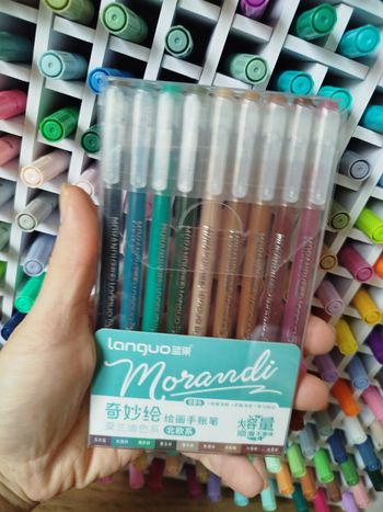 Pochette de 9 feutres "Morandi", Languo