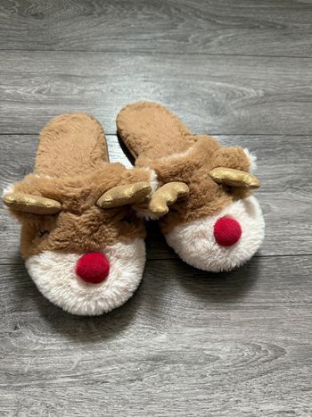 pantoufles  chaussons noël