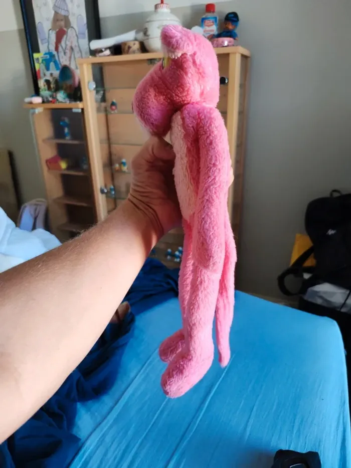 Peluche panthère rose - photo numéro 3