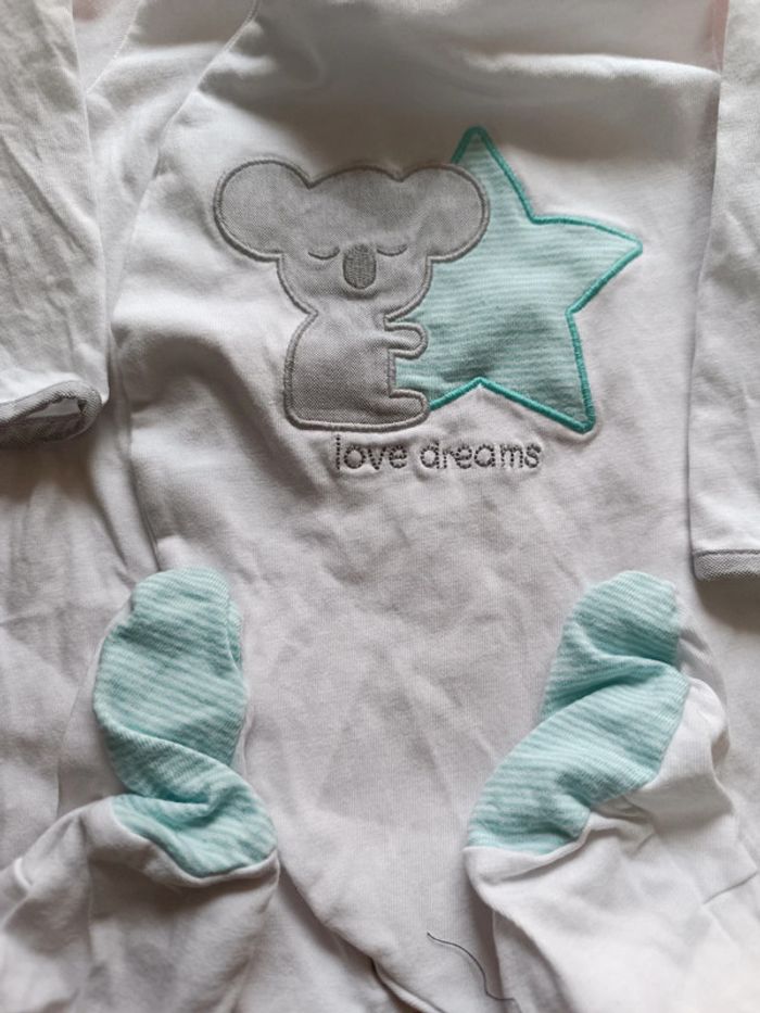 Pyjama coton 🐨 Obaïbi 9 mois 71 cm - photo numéro 3