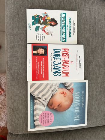 Lot livres grossesse post partum
